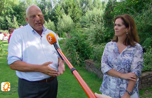 Herman den Blijker en Annemarie van Gaal
